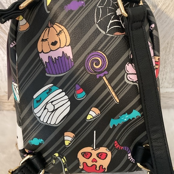 Betsey Johnson Halloween Mini Dog Face Backpack - Picture 6 of 13